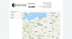 Desktop Screenshot of maps.bioton.pl